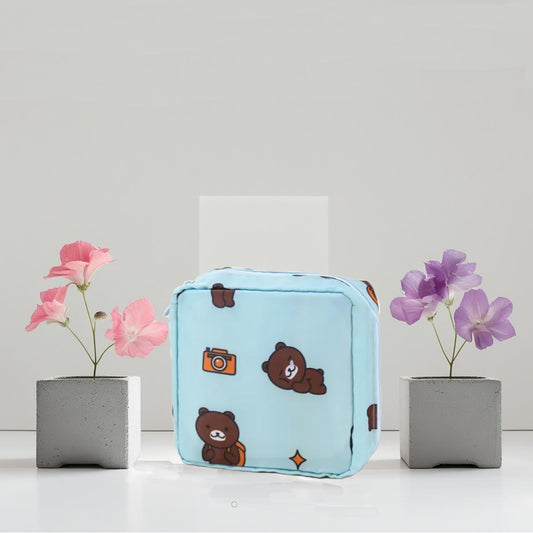 Captured Bear Blessings Sanitary Pad Bag