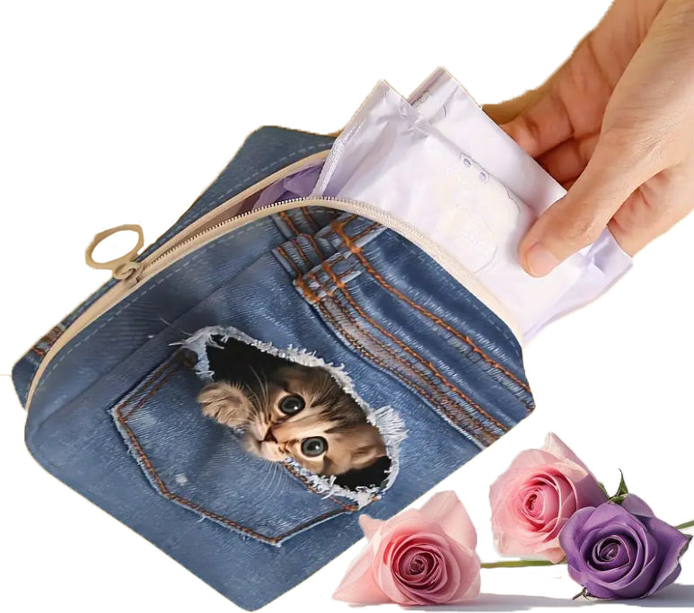 Daughter’s Delight – “Whiskers of Grace” Sanitary Pad Bag