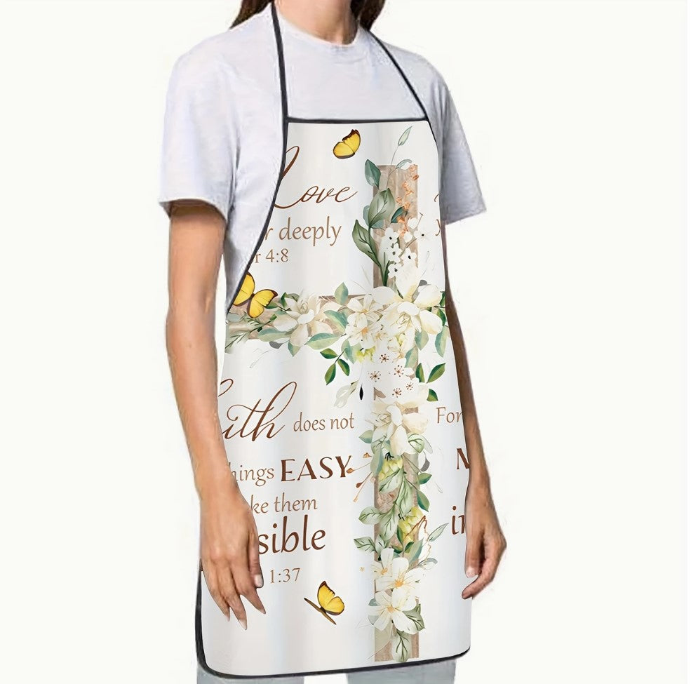 Nothing Is Impossible With God Apron