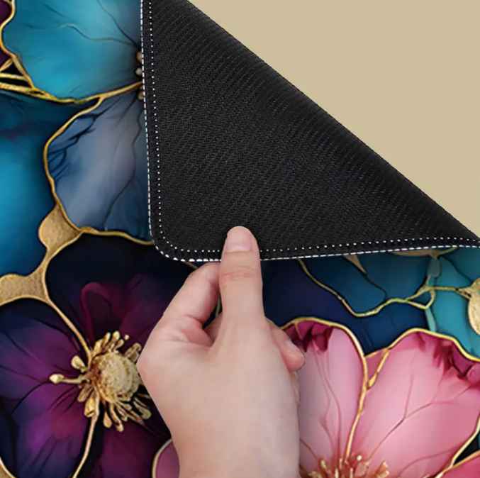 Faith at Work Boho Floral Desk Mat