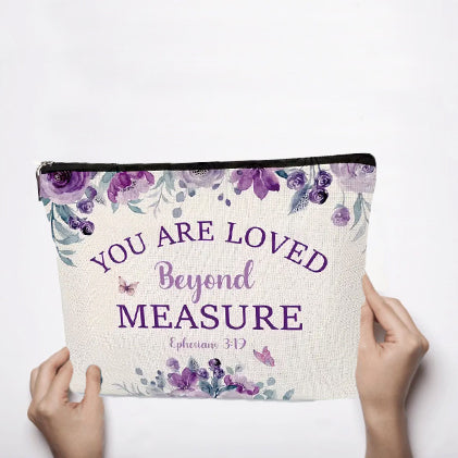 Loved Beyond Measure Toiletry Pouch
