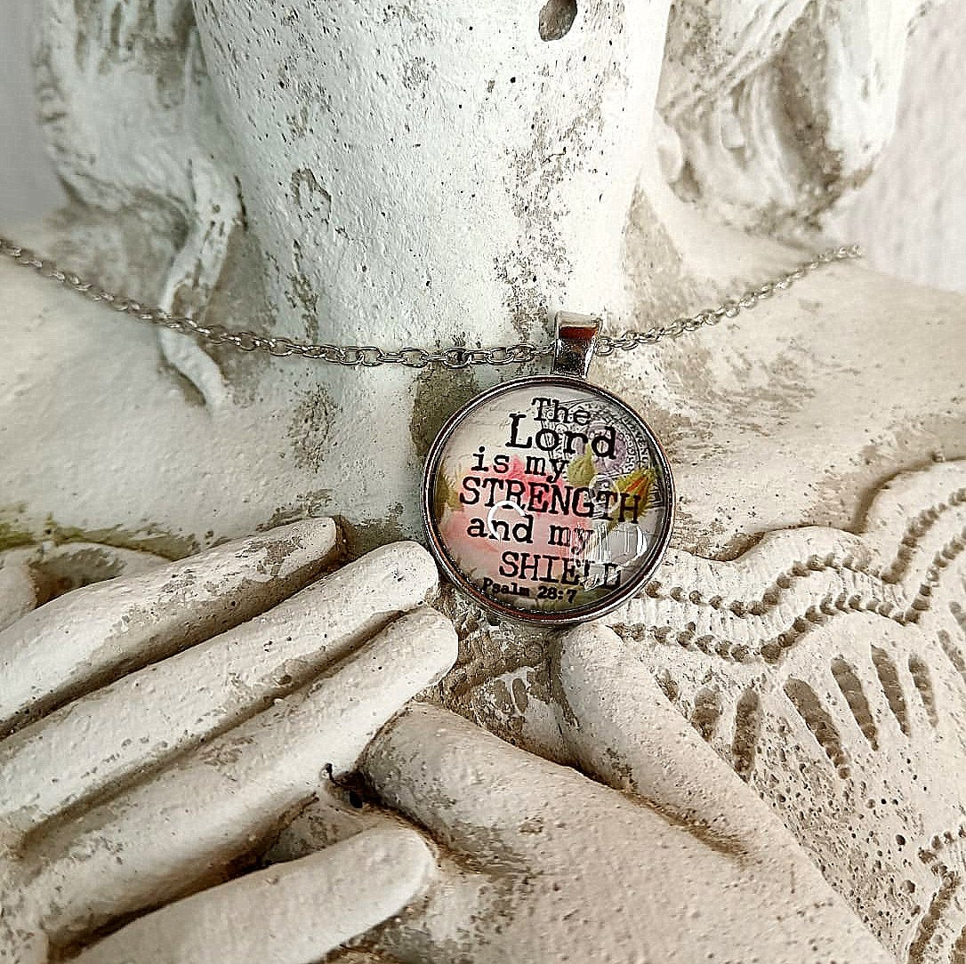 The Lord Is My Strength Jewelry Set