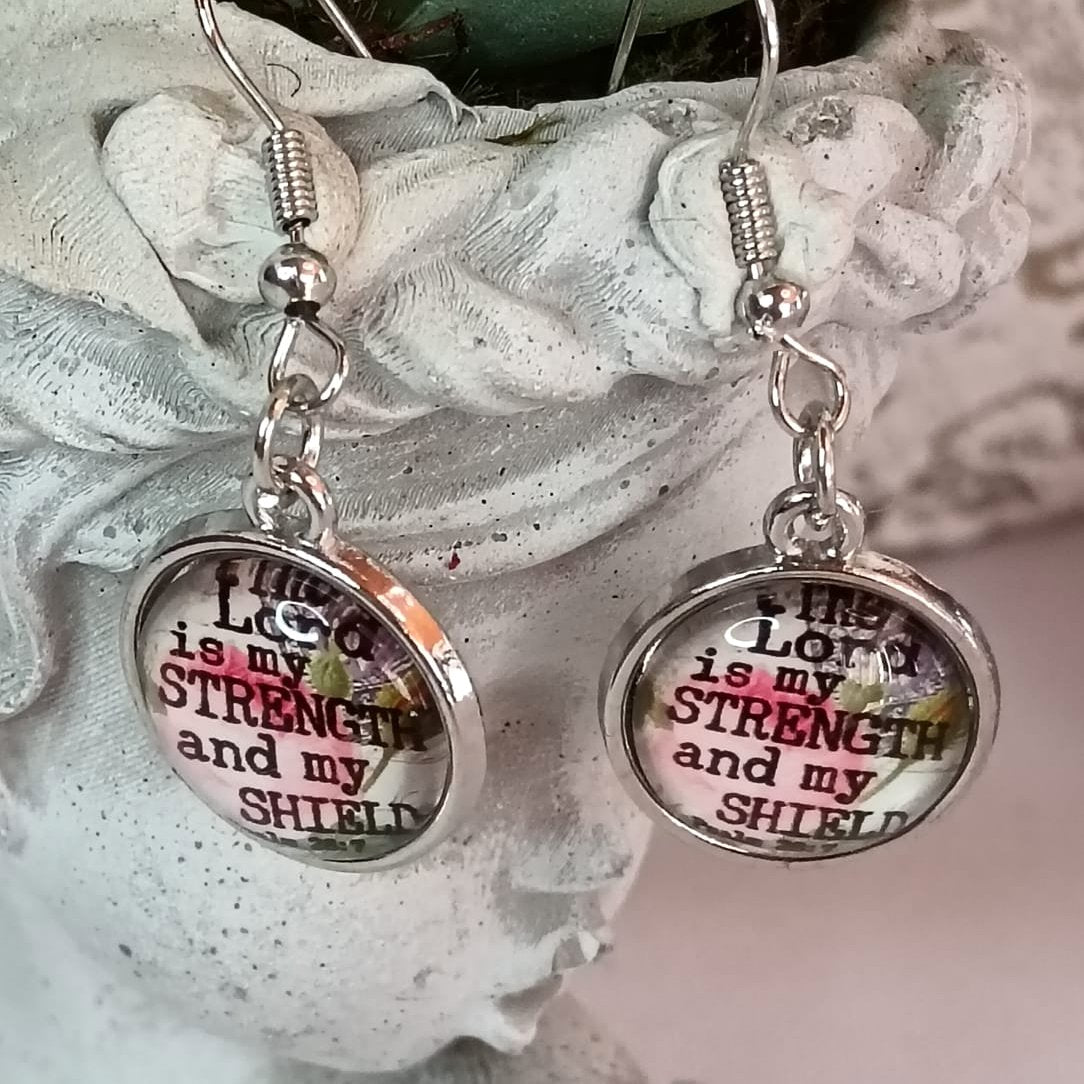 The Lord Is My Strength Jewelry Set