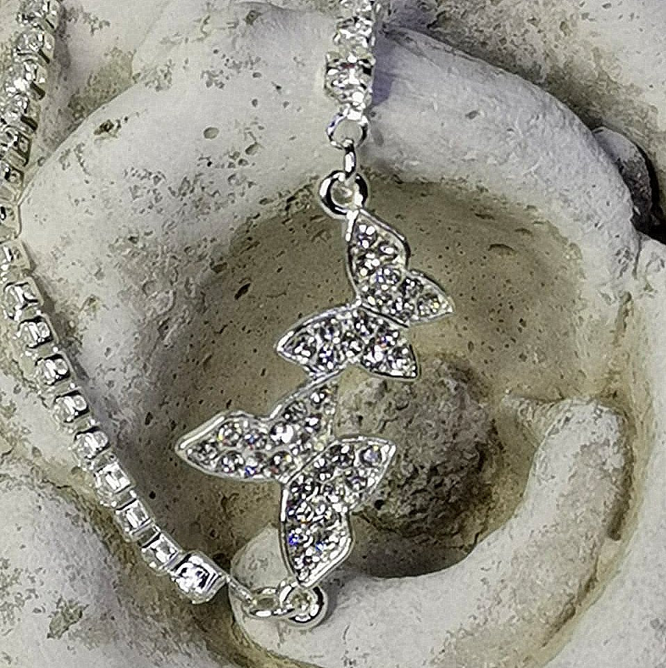 Grace in Flight 4-Piece Butterfly Jewelry Set