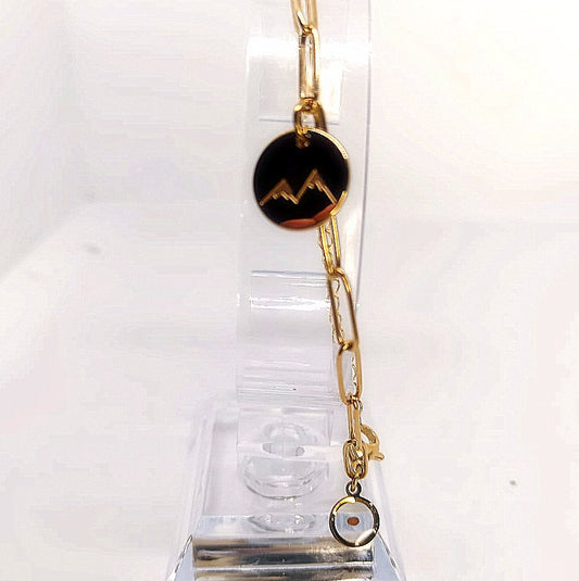 Move Mountains Mustard Seed Gold Bracelet