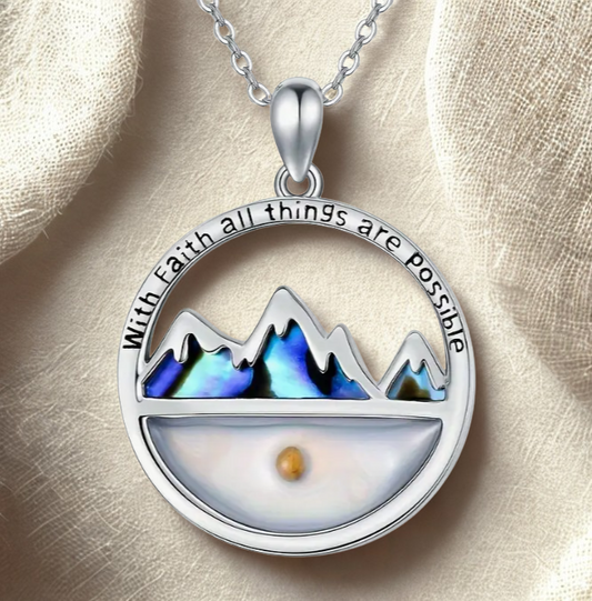 Your Faith Can Move Mountains Necklace