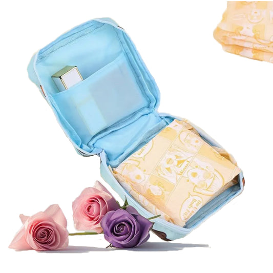 Captured Bear Blessings Sanitary Pad Bag