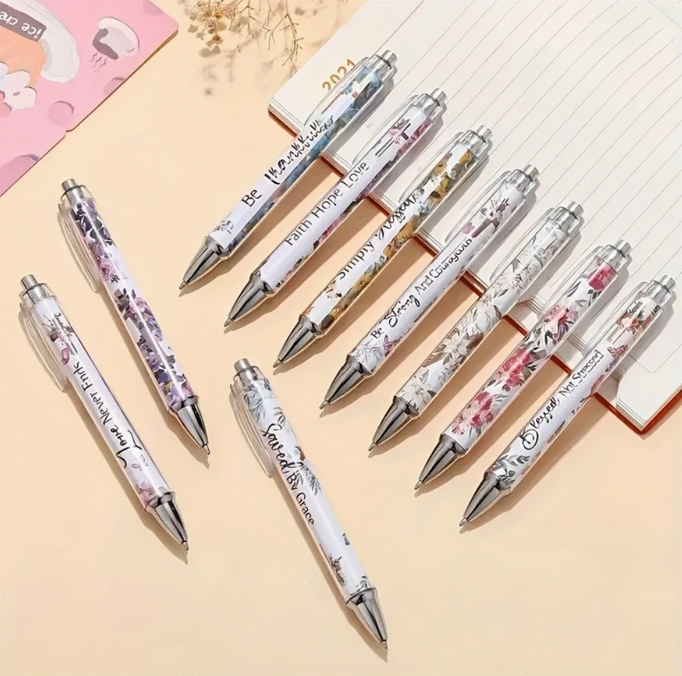 Christian-Inspired Retractable Ballpoint Pens