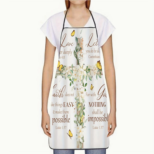 Nothing Is Impossible With God Apron