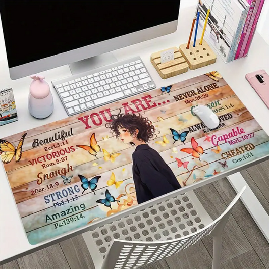 You Are Brave Desk Mat