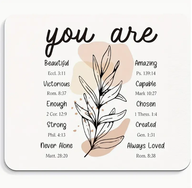 You Are Enough Mouse Pad