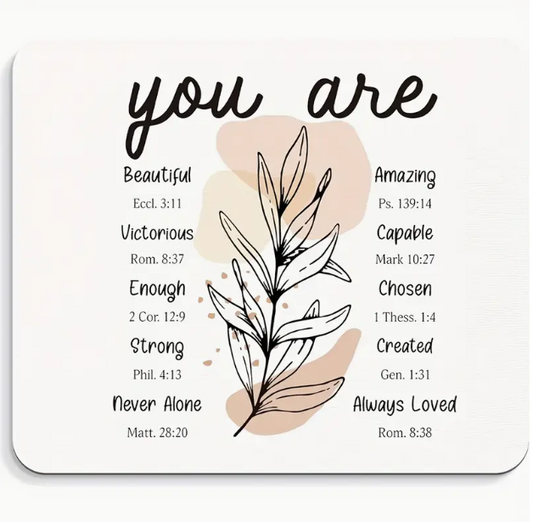 You Are Enough Mouse Pad
