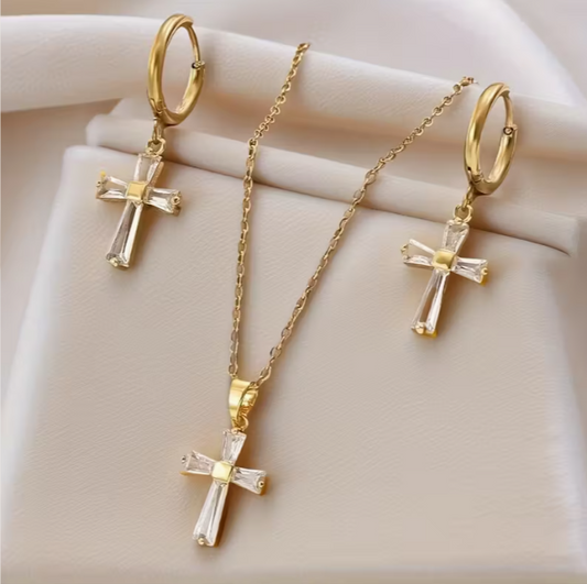 Timeless Grace 3 piece Cross Set