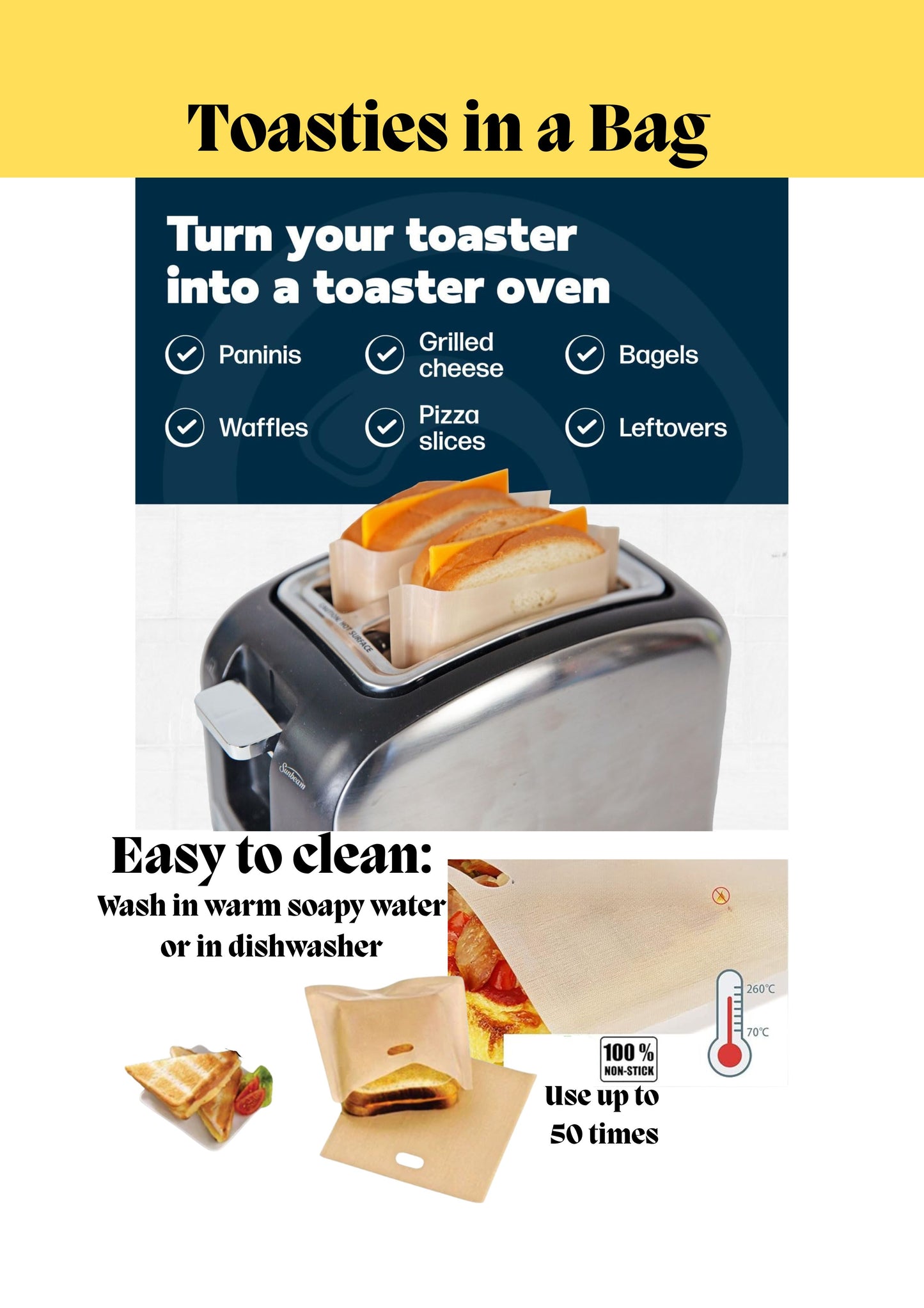 Roastie Toasties in a Bag