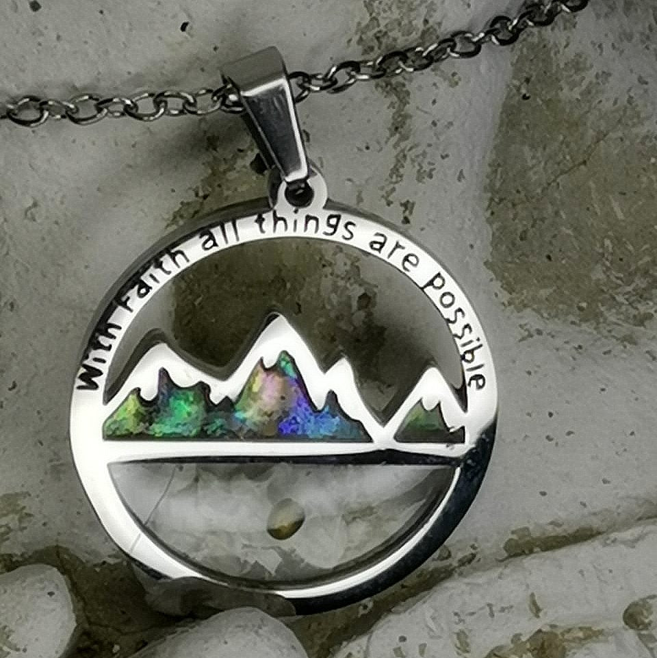 Your Faith Can Move Mountains Necklace